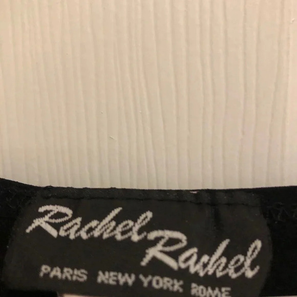 Rachel Rachel little black top/ lg - Picture 2 of 3